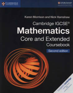 Picture of Cambridge IGCSE® Mathematics Core and Extended Coursebook (Cambridge International IGCSE) Second Edition - Karen Morrison &  Nick Hamshaw