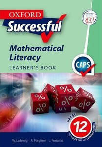 Picture of Oxford Successful Mathematical Literacy Grade 12 Learner's Book (CAPS)