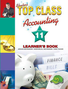 Picture of Shuter's Top Class Accounting Grade 11 Learner's Book (CAPS)
