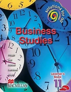 Picture of Solutions For All Business Studies Grade 11 Learner's Book (CAPS)