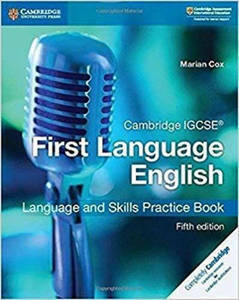 Picture of Cambridge IGCSE® First Language English Language and Skills Practice Book (Cambridge International IGCSE) Fifth Edition - Marian Cox