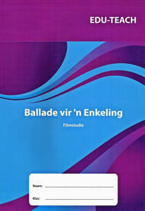 Picture of Edu Teach - Ballade van n Enkeling Werkboek (Rinada-Boeke)