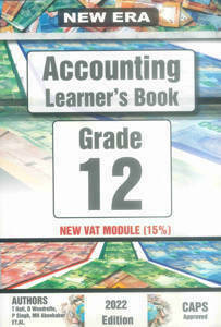 Picture of New Era Accounting Grade 12 Learner's Book