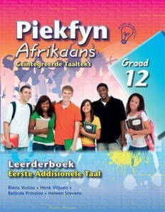 Picture of Piekfyn Afrikaans Leerderboek Graad 12 Eerste Addisionele Taal (KABV)