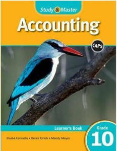 Picture of Study & Master Accounting Grade 10 Learner's Book