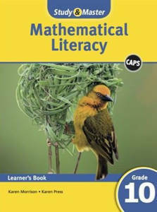 Picture of Study & Master Mathematical Literacy Grade 10 Learner's Book