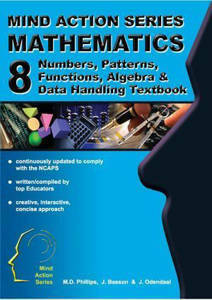 Picture of Mind Action Series Mathematics Grade 8 Textbook - Algebra, Numbers, Patterns, Functions, etc (NCAPS)
