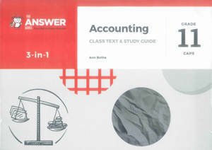 Picture of The Answer Series Accounting Grade 11 3-in-1