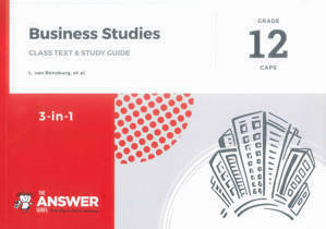 Picture of The Answer Series Business Studies Grade 12 3-in-1