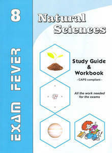 Picture of Exam Fever Natural Sciences Grade 8 Study Guide + Workbook