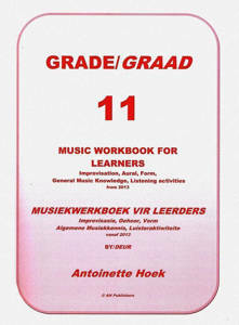 Picture of Music Workbook for Learners Grade 11 - Dr Antoinette Hoek