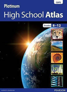 Picture of Platinum High School Atlas - Grade 8 - 12