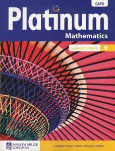 Picture of Platinum Mathematics Grade 9 Learner's Book