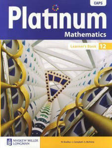 Picture of Platinum Mathematics Grade 12 Learner's Book