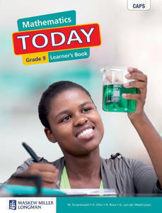 Picture of Mathematics Today Grade 9 Learner's Book (CAPS)