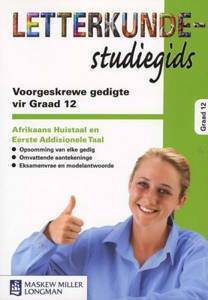 Picture of Letterkunde Voorgeskrewe gedigte vir Graad 12 - Maskew Miller Longman