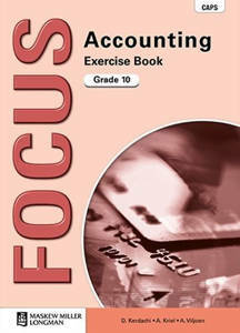 Picture of Focus Accounting Grade 10 Workbook