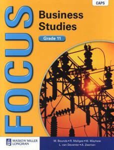 Picture of Focus Business Studies Grade 11 Learner's Book