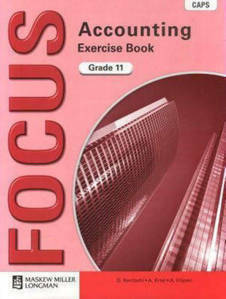 Picture of Focus Accounting Grade 11 Exercise Book