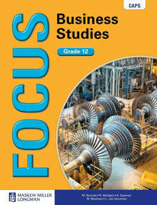 Picture of Focus Business Studies Grade 12 Learner's Book (CAPS)