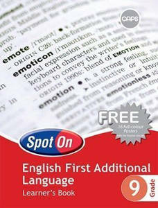Picture of Spot On English First Additional Language Grade 9 Learner's Book