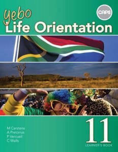 Picture of Yebo Life Orientation Grade 11 Learner's Book (CAPS)