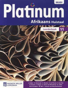 Picture of Platinum Afrikaans Huistaal Graad 11 Leederboek