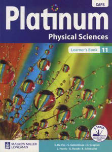 Picture of Platinum Physical Sciences Grade 11 Learner's Book