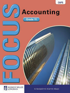 Picture of Focus Accounting Grade 11 Learner's Book