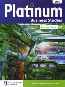 Picture of Platinum Business Studies Grade 12 Learner's Book (CAPS)