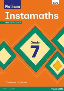 Picture of Platinum Instamaths Grade 7