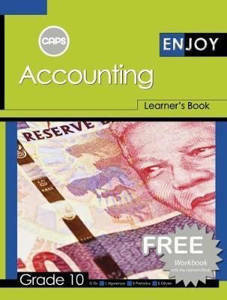 Picture of Enjoy Accounting Grade 10  Learner's Book and Free Workbook CAPS