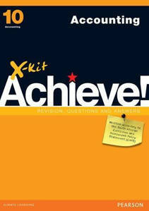 Picture of X-Kit Achieve! Accounting Grade 10 Study Guide (CAPS)