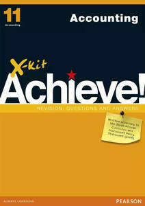 Picture of X-Kit Achieve! Accounting Grade 11 Study Guide (CAPS)