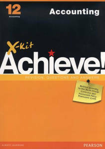 Picture of X-Kit Achieve! Accounting Grade 12 Study Guide (CAPS)