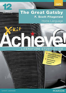 Picture of X-Kit Achieve! Great Gatsby Home Language Study Guide (CAPS)