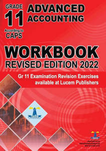 Picture of Advanced Accounting Workbook Grade 11 *2025