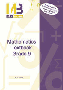 Picture of Mindbourne Maths Grade 9 Textbook and Video