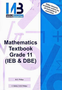 Picture of Mindbourne Mathematics Grade 11 Textbook + Video Licence 