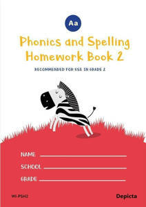 Picture of Phonics and Spelling Homework Book 2 - Depicta
