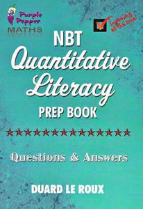 Picture of Purple Pepper: Maths NBT Quantitive Literacy Prep Book  - Duard Le Roux