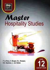 Picture of Master Hospitality Studies Grade 12 Learner's Book