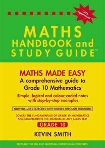 Picture of Maths Handbook and Study Guide Grade 10
