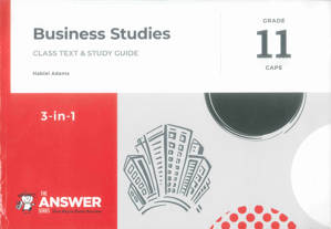 Picture of The Answer Series Business Studies Grade 11 3-in-1