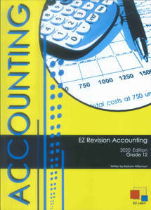 Picture of EZ Revision Accounting Grade12 2020 edition (OLD)